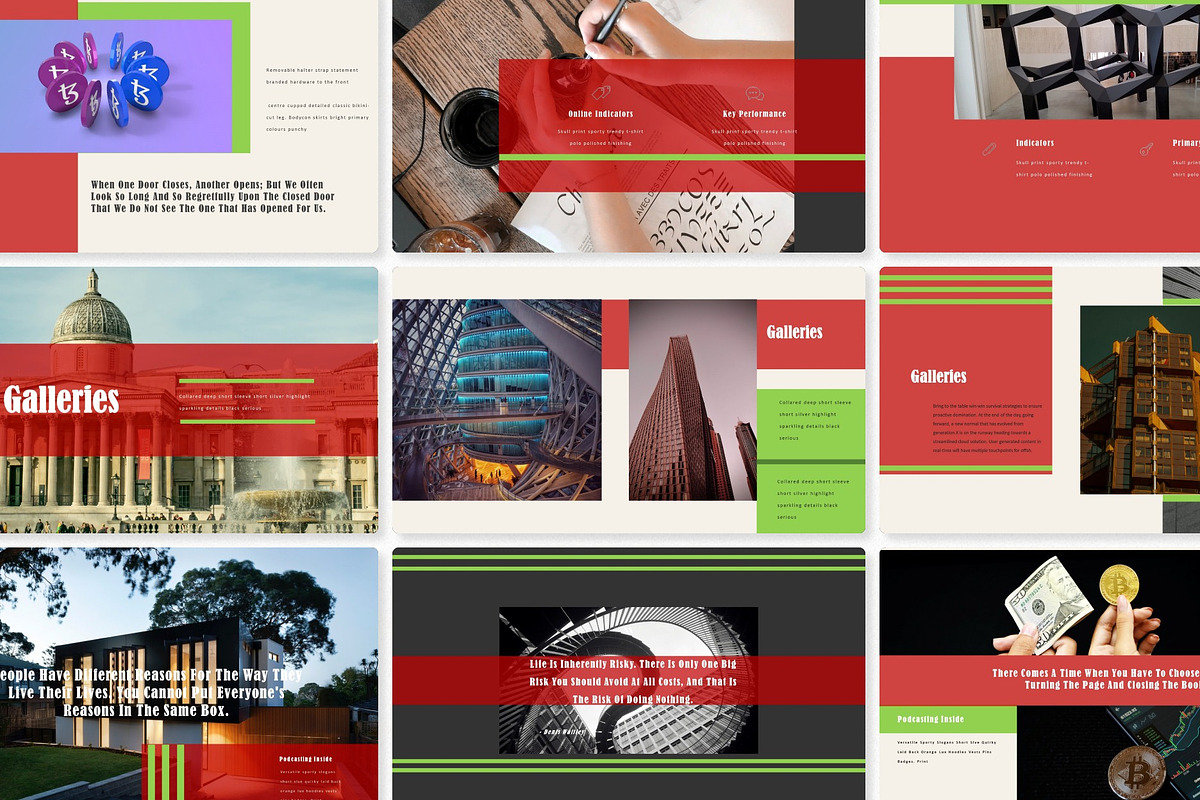 Multi Art - POWER POINT, a Presentation Template by Fortyone