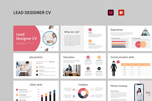 Lead Designer CV Template