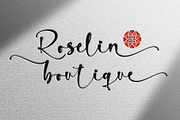 Rossellia, a Script Font by Stefani Letter (Thumbnail 8 of 12)