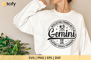 Zodiac round sign shirt designs, a Texture Graphic by Etcify (Thumbnail 4 of 6)