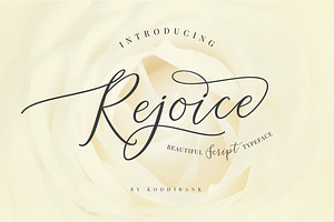 Rejoice Typeface