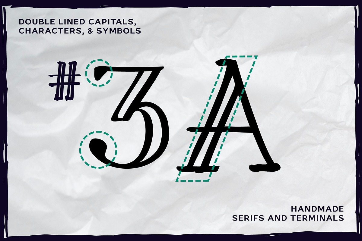 Booksworth - A Sketchbook Font, a Handwritten Font by Parker Creative (Photo 3 of 8)