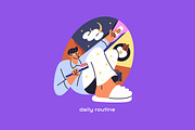 Personal development concept set, a Person Illustration by PaperTrident (Thumbnail 6 of 27)