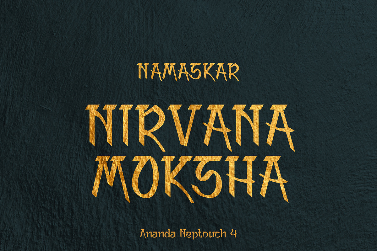 Ananda Neptouch 4 - Font, a Font by aannda (Photo 2 of 10)