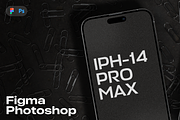 iPhone 14 Pro Max Bundle - 21 Mockup, an iPhone Mockup by 360 Mockups (Thumbnail 3 of 13)