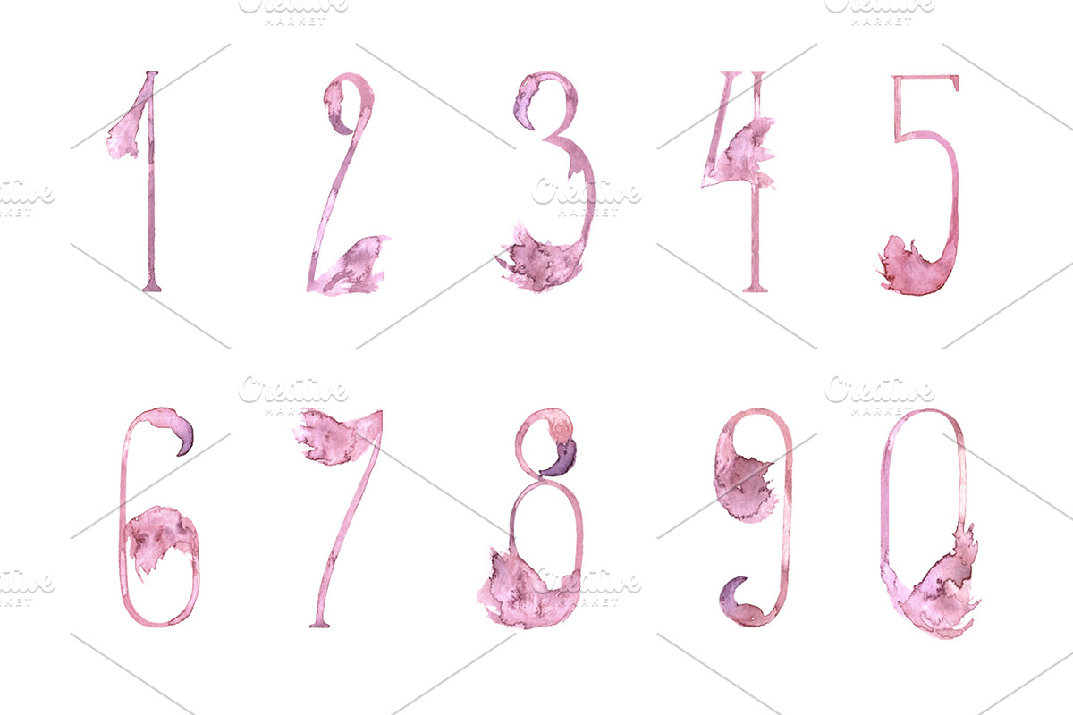 -20% Tender Flamingo Alphabet, an Illustration by Cat In Colour (Photo 9 of 10)