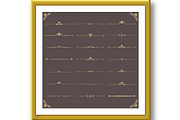 Vintage Big Set of Horizonyal, a Decorative Illustration by FineArtStudio (Thumbnail 2 of 3)