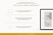 White Label Social Media Planner, a Stationery Template by ammarosedesignsllc (Thumbnail 2 of 10)