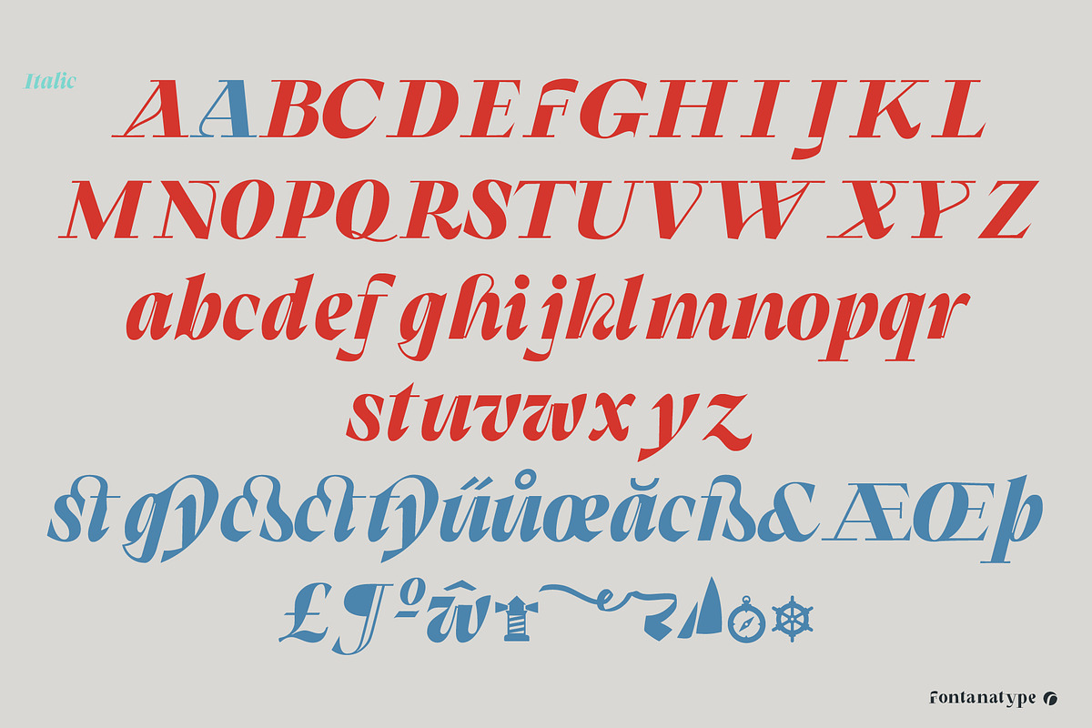 Badacsony, a Font by Fontanatype (Photo 7 of 14)
