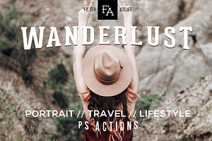Wanderlust Photoshop Action