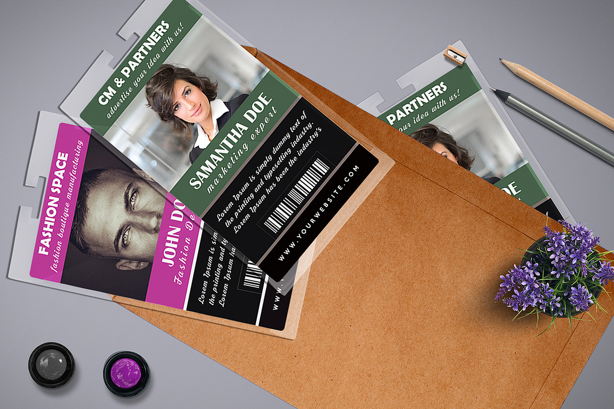 Simple Multipurpose ID Badge, a Card Template by Tzochko (Photo 5 of 5)