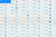 Hygge Procreate stamp brushes, a Brush Add-On by ViktoriArt (Thumbnail 3 of 10)