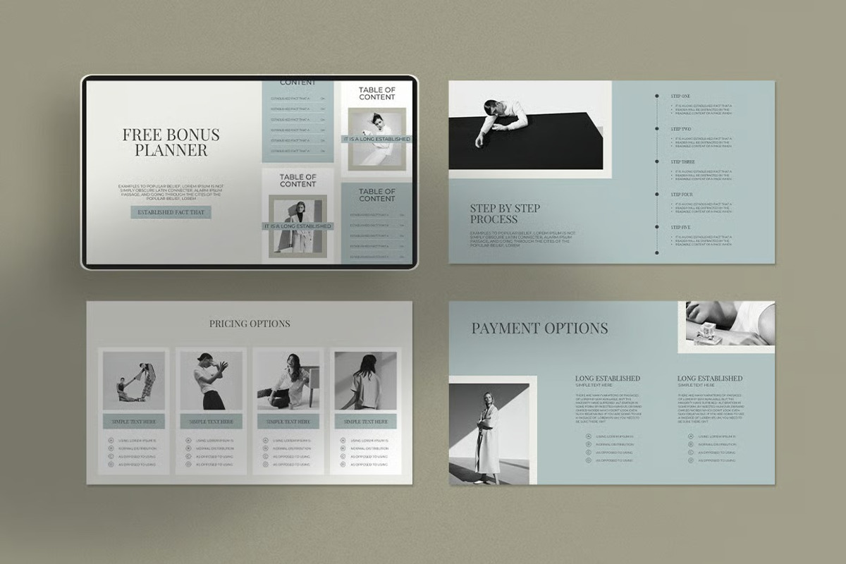 Masterclass Slide Deck Presentation, a Presentation Template by Fit-tee (Photo 5 of 8)