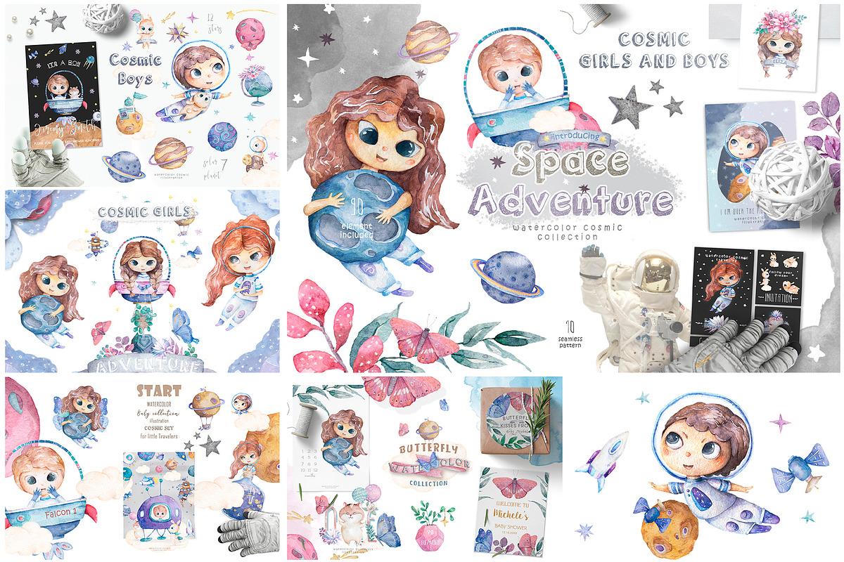 Dream BUNDLE 60% off, a Decorative Illustration by Ann Art Houze (Photo 7 of 11)