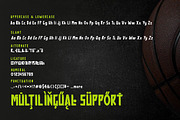 Bonded - Basketball Font for Sport, a Sans Serif Font by twinstd (Thumbnail 8 of 8)