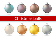 Christmas Balls Vector Objects, an Object Graphic by Plaid4You (Thumbnail 1 of 5)