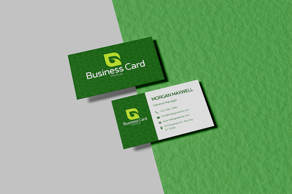 Business Card Mockup, an Advertising Mockup by Bangdastudio (Photo 5 of 5)