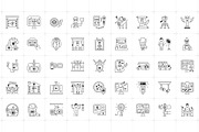 75 Filming Icons, an Outline Icon by Prosymbols (Thumbnail 4 of 5)