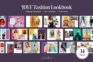JOYE Fashion Lookbook, a Magazine Template by SonaGeciova