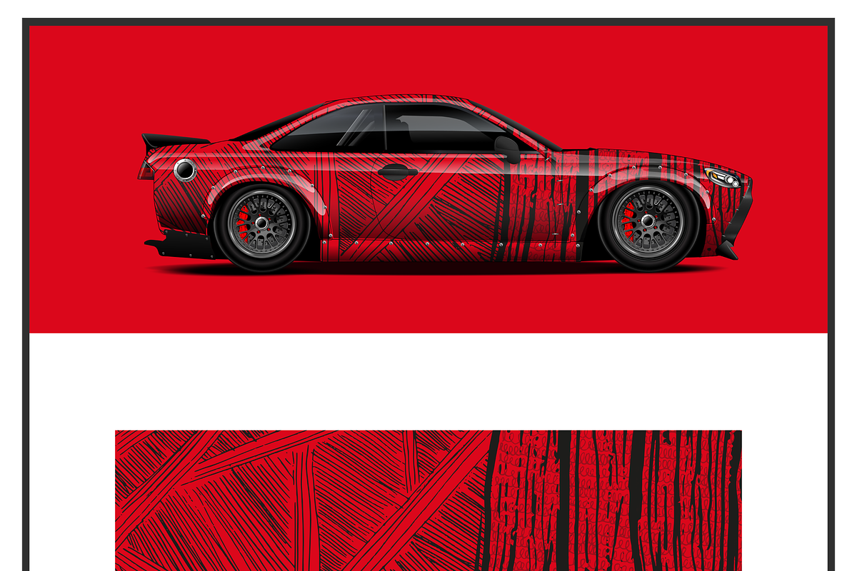 Dynamic Vehicle Wrap Design, an Object Illustration by CarWrap design (Photo 2 of 3)