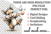 Whimsical Easter Animal Clipart, an Illustration by Daily.Designs (Thumbnail 2 of 8)