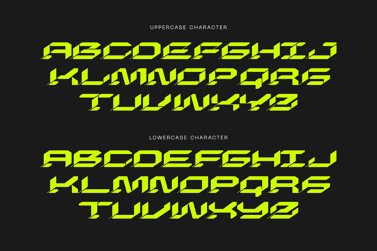 Race Hugo - Branding Logo Font, a Sans Serif Font by Nirmana Visual (Photo 4 of 9)