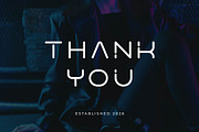 Saverus – Minimal Geometric Font, a Sans Serif Font by Artiveko (Thumbnail 6 of 6)