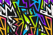 Graffiti geometric pattern pack, a Pattern Graphic by Gudiny (Thumbnail 6 of 13)