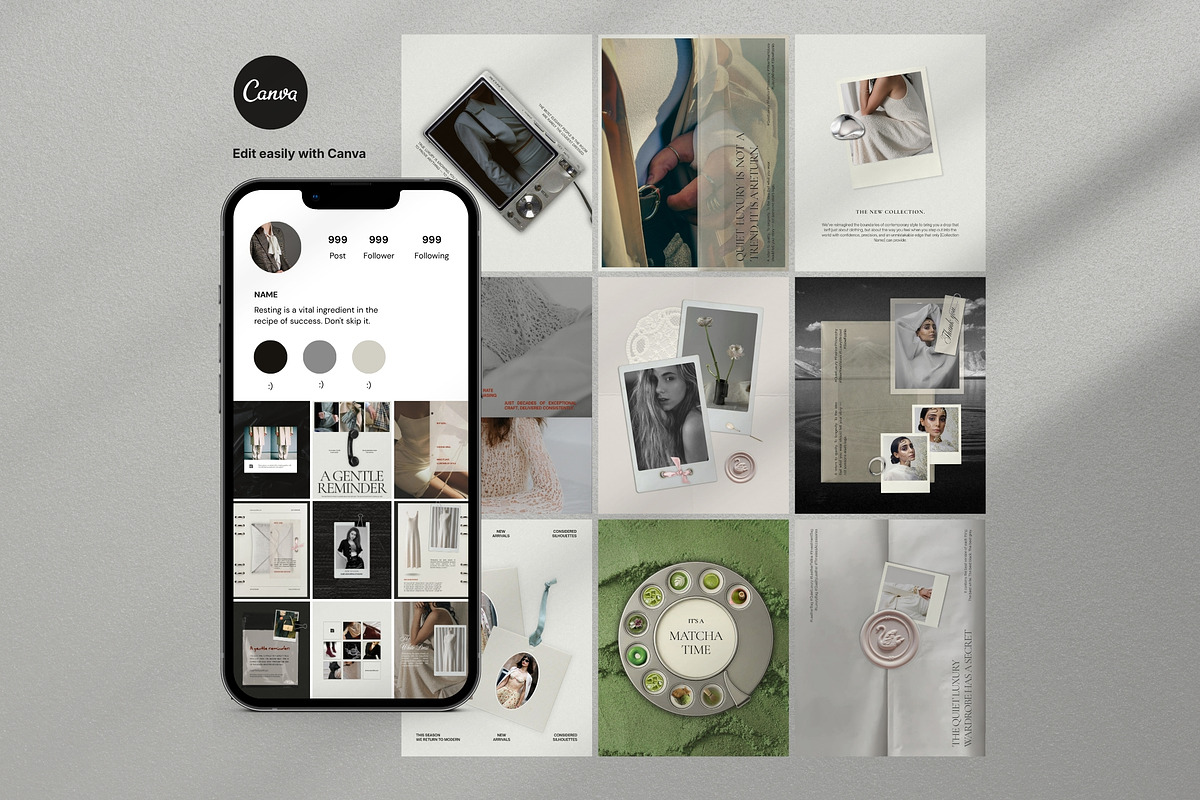 Aesthetic Canva Brand Kit, a Social Media Template by Pani Temp. (Photo 3 of 14)