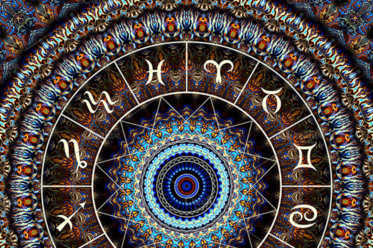 30 mystic zodiac signs circles, an Object Graphic by tkdesign (Photo 25 of 31)