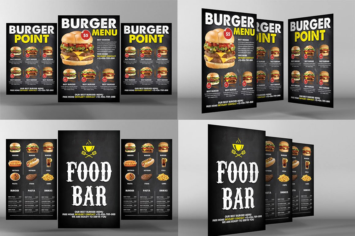 350+ Print Templates Bundle, a Flyer Template by graphicforest (Photo 22 of 44)