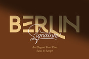 Berlin Modern Elegant Luxury font, a Sans Serif Font by Andika Fez (Thumbnail 1 of 13)