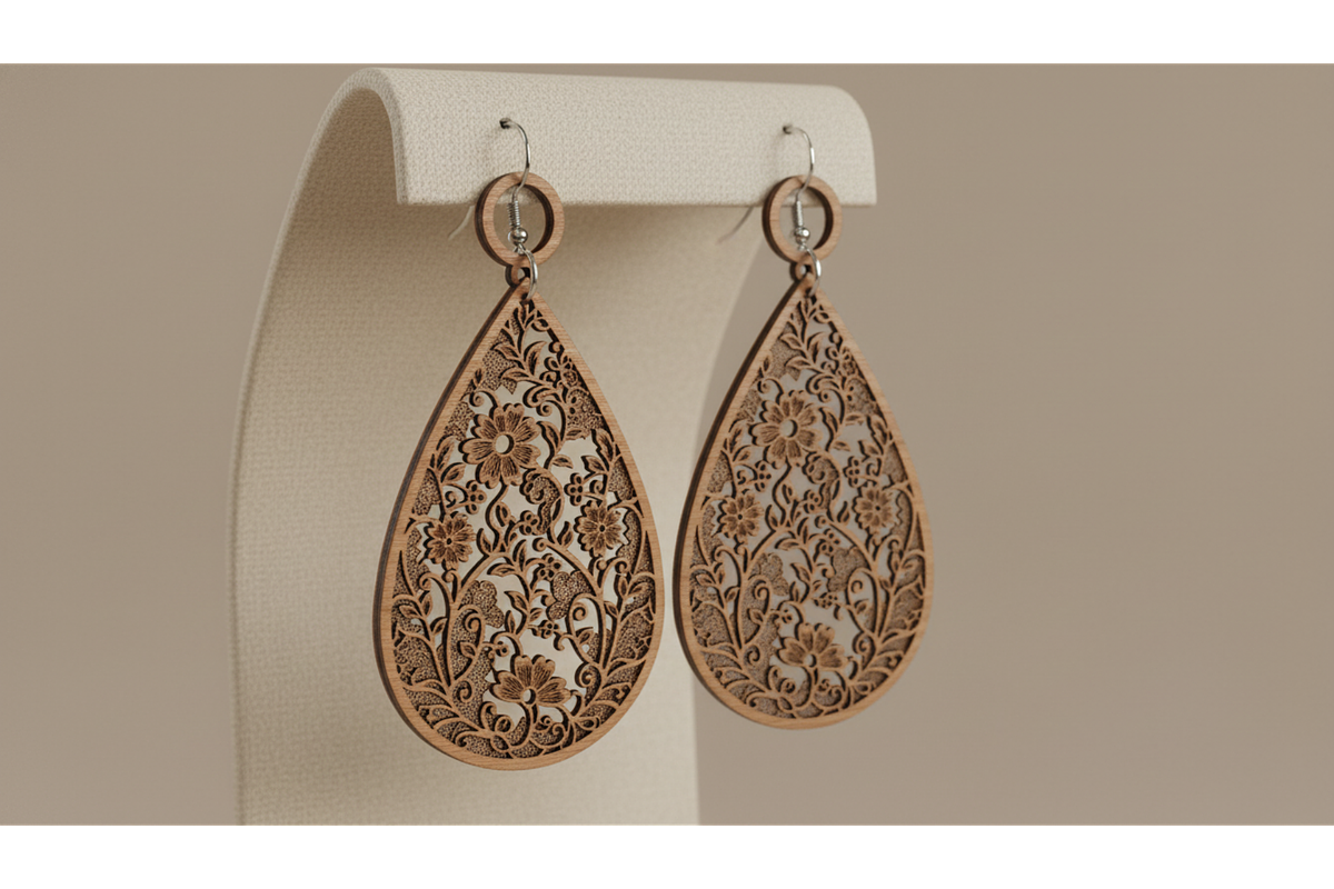 Floral Chic Earring Bundle, a Graphic by musafir_fashion (Photo 3 of 11)
