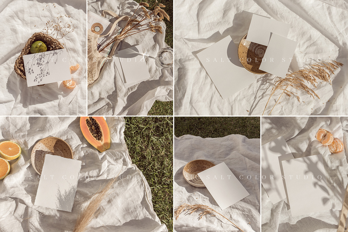Picnic Photo Mockup Bundle, a Household Mockup by Salt Color Studio (Photo 11 of 16)
