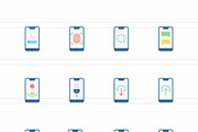 25 Mobile App UI Elements Flat, an Icon by IconBunny (Thumbnail 2 of 2)