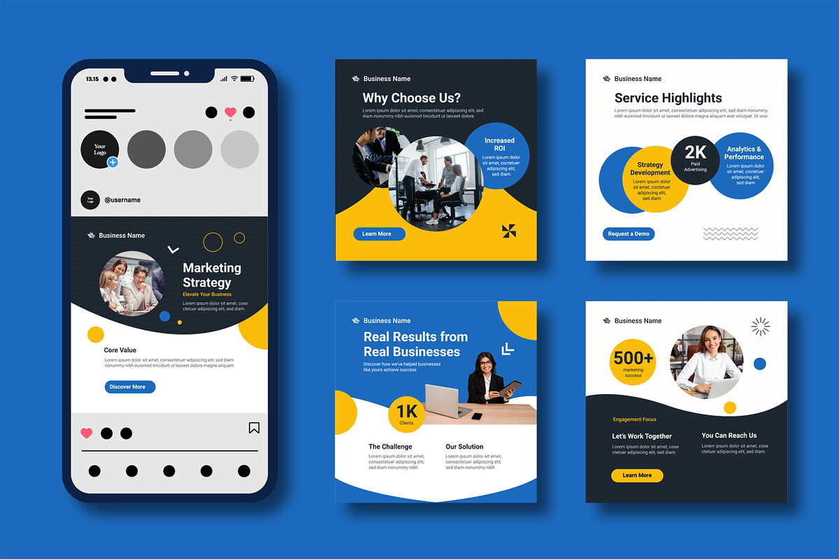 Create Successful Business Plan, a Social Media Template by MightyDesign (Photo 1 of 8)