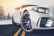 Front of the sports car featuring speed, travel, and traffic, a Transportation Photo by DigitalPen (Thumbnail 1 of 3)