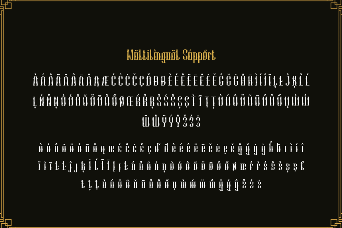 Mihbur | Art Deco Font, a Serif Font by twinstd (Photo 12 of 13)