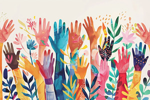 A watercolor illustration showing nu, a Photo by Iftikhar Alam