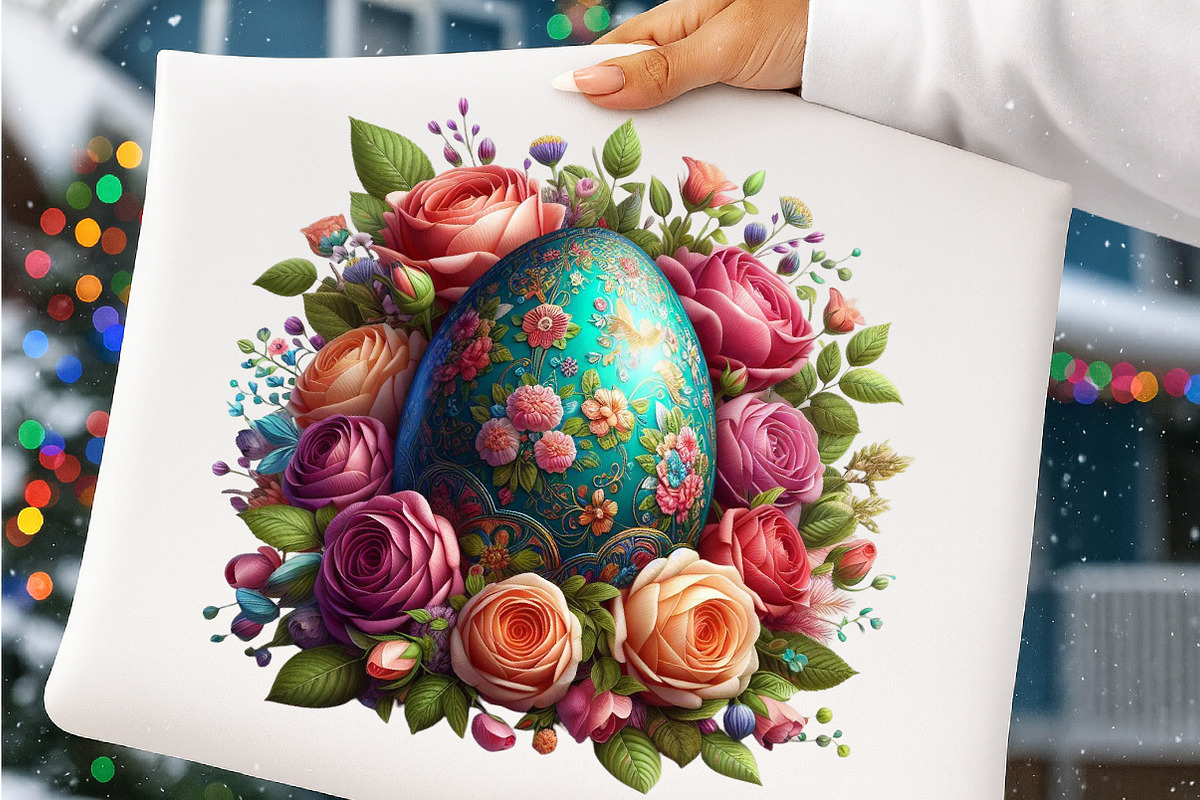 Easter eggs clipart bundle, an Illustration by SinaCreation (Photo 8 of 11)
