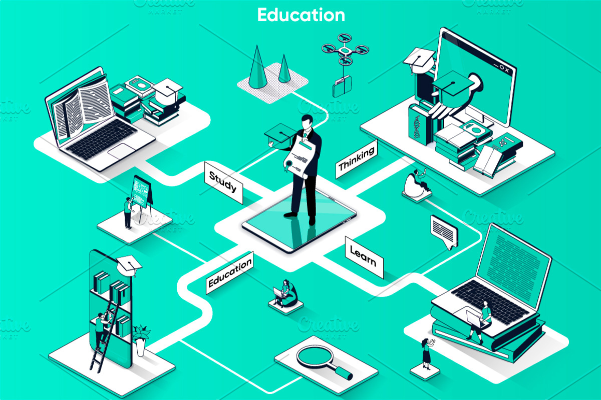 Isometric 3D Vector Illustrations, a Templates & Theme by alexdndz (Photo 15 of 32)