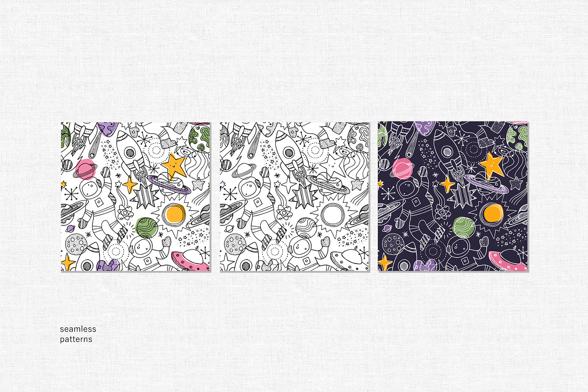 Space illustrations, a Decorative Illustration by adehoidar (Photo 2 of 5)