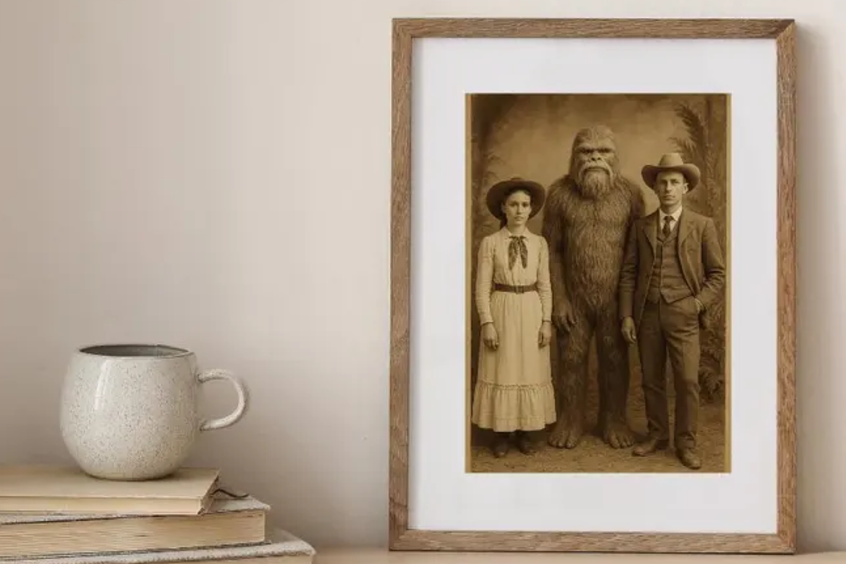 Custom Bigfoot couple Portrait, a Person Illustration by HubbaDigitals (Photo 3 of 10)
