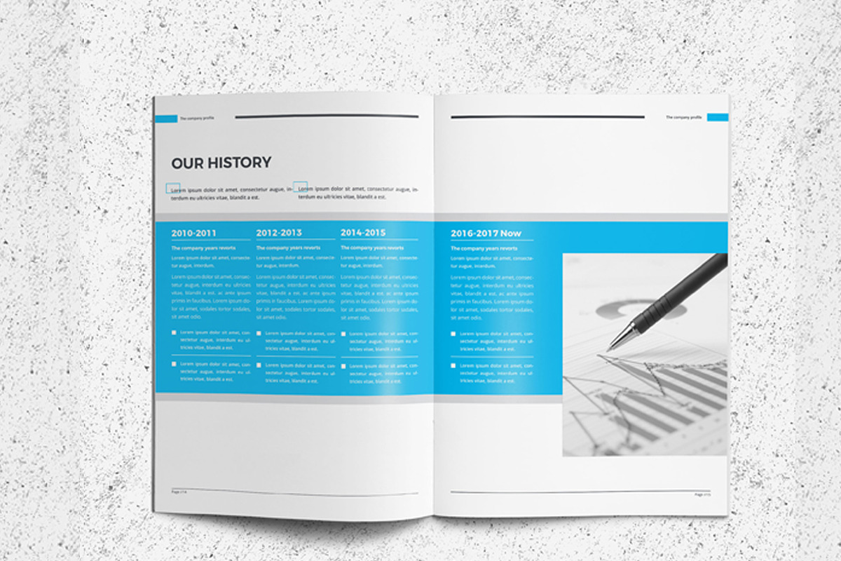 Company Profile, a Brochure Template by obidullah_01 (Photo 8 of 8)