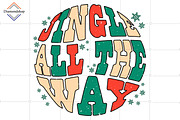 Retro Christmas Sublimation Bundle, a Decorative Illustration by DiamondShop (Thumbnail 9 of 11)