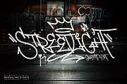 Streetlight | Graffiti Font, a Blackletter Font by Madhaline Studio (Thumbnail 13 of 13)