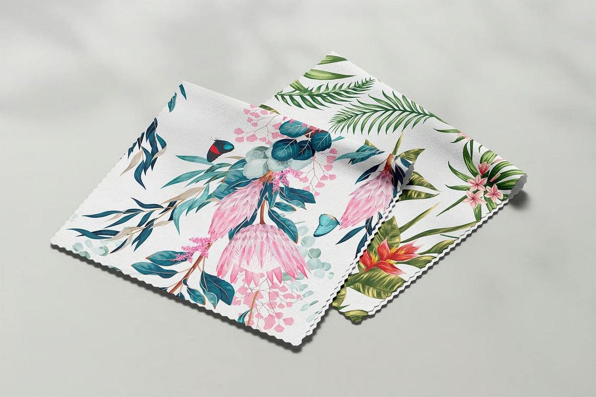 Fabric Swatches Mockup, a Merchandise Mockup by zippypixelstudio (Photo 10 of 11)