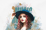 Artistic Portrait Typography Art, an Action Add-On by MRI STUDIO (Thumbnail 12 of 16)