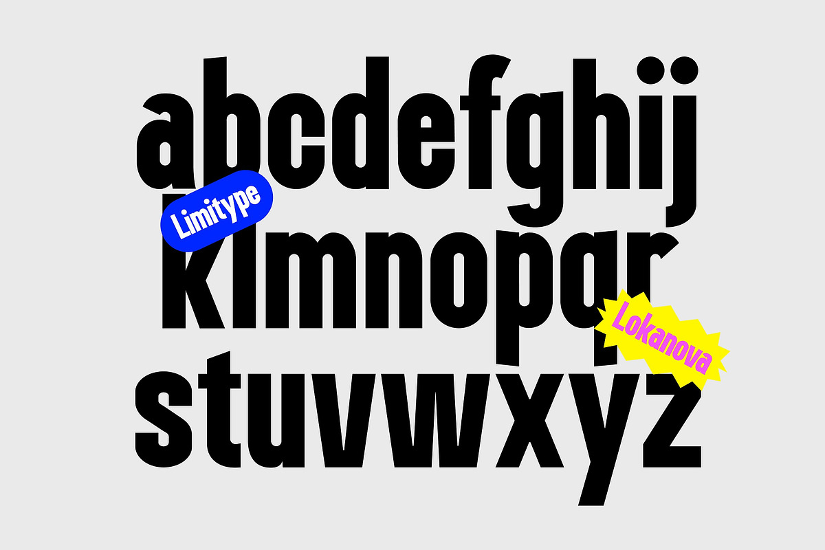 Lokanova - Modern Bold Font, a Sans Serif Font by limitype (Photo 6 of 17)