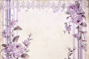 Purple Rose Strips, a Pattern Graphic by Printable Treasure (Thumbnail 3 of 8)
